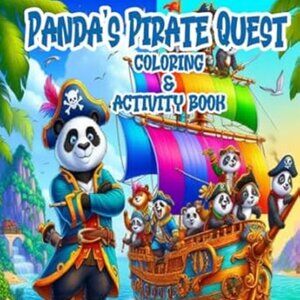 Panda's Pirate Quest Coloring & Activity Book